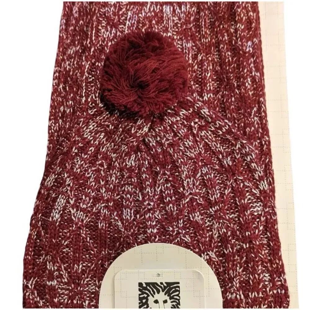 Nwt Anne Klein Knit Scarf Hat Set Winter Snow Snowboarding Ski